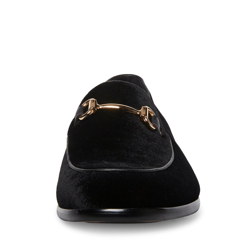 Loafers Steve Madden Diego-v Velvet Hombre Negras | ES RV4921